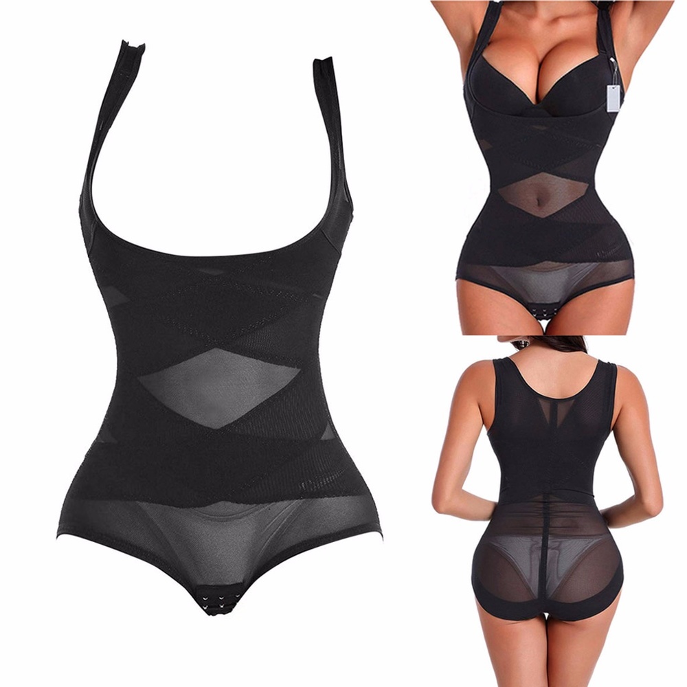 High Waist Trainer Shapewear Weight Loss Bodysuit